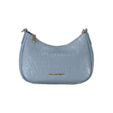 Mario Valentino Blue Polyethylene Handbag - Half-Moon Bags