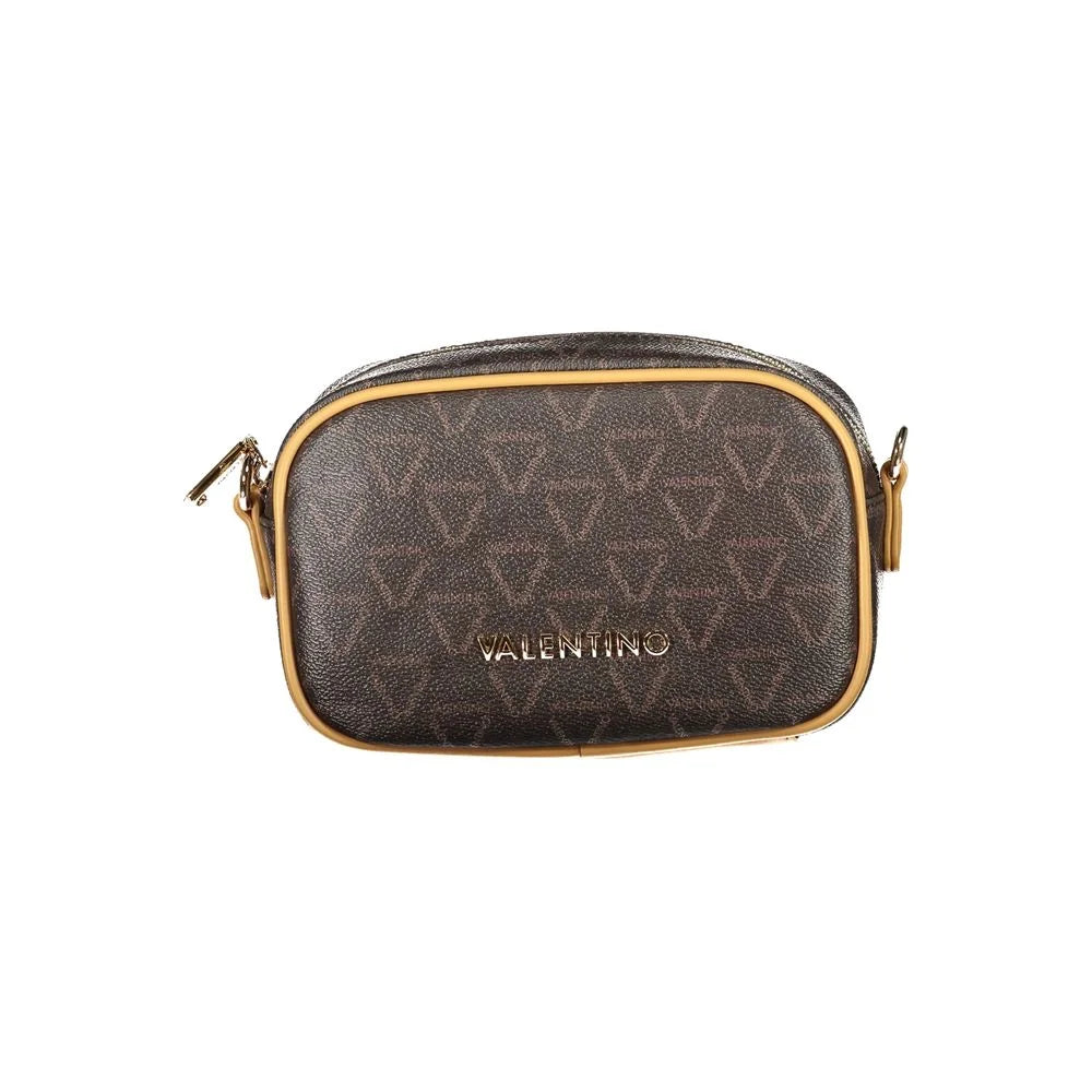 Mario Valentino Brown Polyethylene Handbag - Cross Body Bags