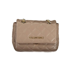 Mario Valentino Brown Polyethylene Women Handbag - Shoulder Bags