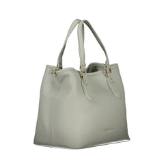 Mario Valentino Gray Polyethylene Handbag