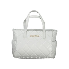 Mario Valentino Gray Polyethylene Handbag
