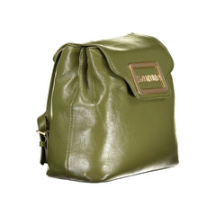 Mario Valentino Green Polyethylene Backpack - Backpacks