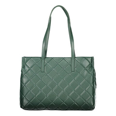 Mario Valentino Green Polyethylene Handbag