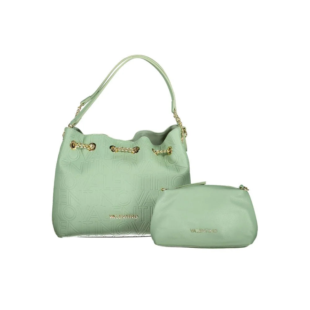 Mario Valentino Green Polyethylene Handbag - Shoulder Bags