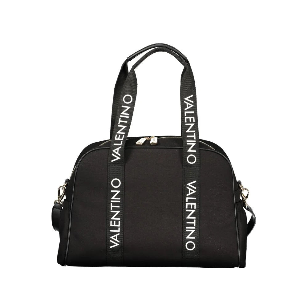 Mario Valentino Nero Cotton Women Handbag