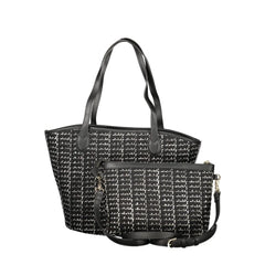 Mario Valentino Nero Polyurethane Woman Bucket Bag