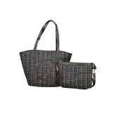 Mario Valentino Nero Polyurethane Woman Bucket Bag