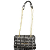 Mario Valentino Nero Polyurethane Women Shoulder Bag