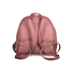 Mario Valentino Pink Polyethylene Backpack - Backpacks