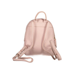 Mario Valentino Pink Polyethylene Handbag - Backpacks