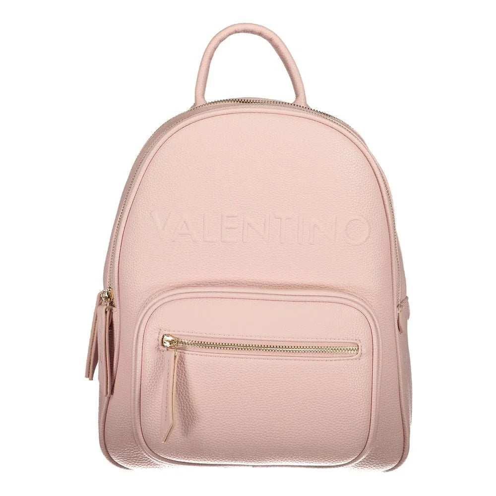Mario Valentino Pink Polyethylene Handbag - Backpacks