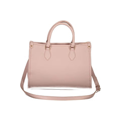 Mario Valentino Pink Polyethylene Handbag - Shopper Bags