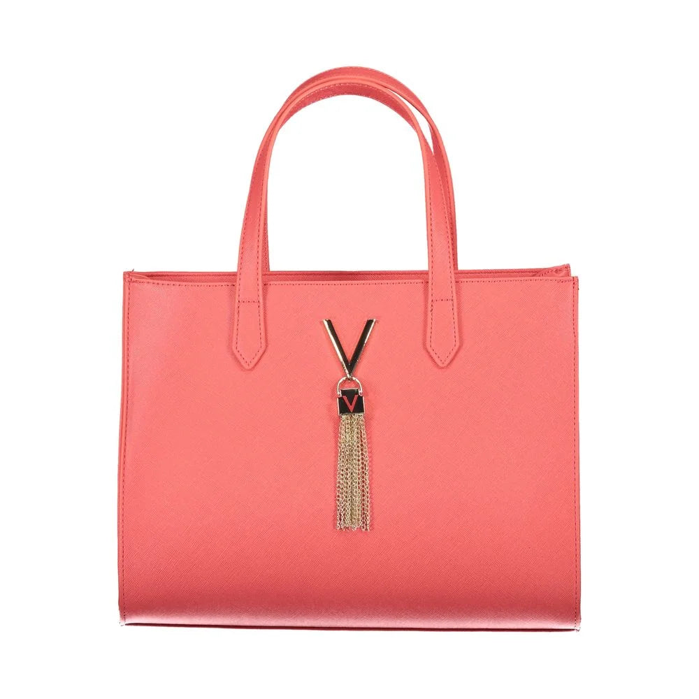 Mario Valentino Pink Polyethylene Handbag - Shopper Bags