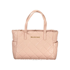 Mario Valentino Pink Polyethylene Handbag - Shopper Bags