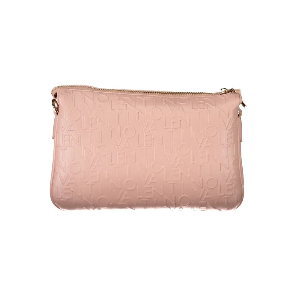 Mario Valentino Pink Polyethylene Women Handbag - Clutch Bags