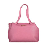 Mario Valentino Pink Polyethylene Women Handbag - Shoulder Bags