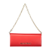 Mario Valentino Red Polyethylene Handbag