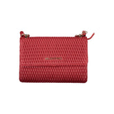 Mario Valentino Red Polyethylene Handbag