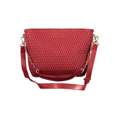 Mario Valentino Red Polyethylene Handbag