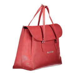 Mario Valentino Red Polyethylene Handbag - Shopper Bags