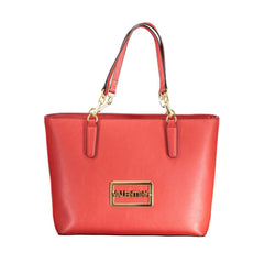 Mario Valentino Red Polyethylene Handbag - Shopper Bags