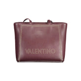 Mario Valentino Red Polyethylene Handbag - Shopper Bags