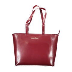 Mario Valentino Red Polyethylene Women Handbag