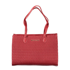 Mario Valentino Red Polyethylene Women Handbag