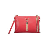 Mario Valentino Red Polyethylene Women Handbag