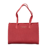 Mario Valentino Red Polyethylene Women Handbag - Shopper Bags