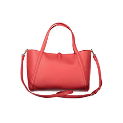 Mario Valentino Red Polyethylene Women Handbag - Shopper Bags