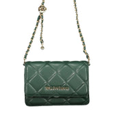 Mario Valentino Verde Poliuretano Woman Shoulder Bag