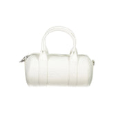 Mario Valentino White Polyethylene Handbag