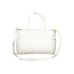 Mario Valentino White Polyethylene Handbag