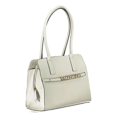 Mario Valentino White Polyethylene Handbag - Shopper Bags