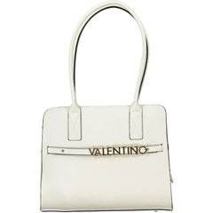 Mario Valentino White Polyethylene Handbag - Shopper Bags