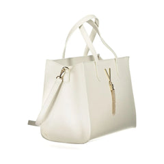 Mario Valentino White Polyethylene Handbag - Shopper Bags
