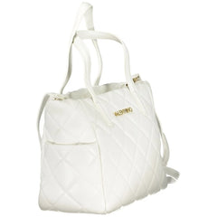 Mario Valentino White Polyethylene Handbag - Shopper Bags