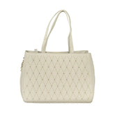 Mario Valentino White Polyethylene Handbag - Shopper Bags
