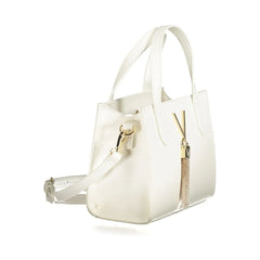 Mario Valentino White Polyethylene Women Handbag - Shoulder Bags
