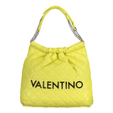 Mario Valentino Yellow Polyethylene Handbag - Shoulder Bags