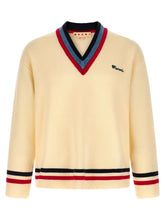 Marni Beige Virgin Wool Cardigan
