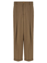 Marni Beige Virgin Wool Casual Pants