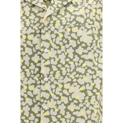 Marni Bicolor Cotton Pattern Shirt