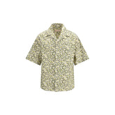 Marni Bicolor Cotton Pattern Shirt