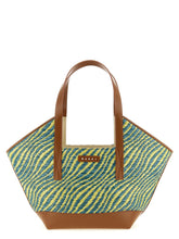 Sac cabas en polyamide bicolore Marni