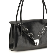 Marni Black Calf Leather Bos Taurus Shoulder Bag