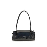 Marni Black Calf Leather Bos Taurus Shoulder Bag