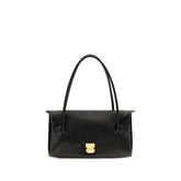 Marni Black Calf Leather Bos Taurus Shoulder Bag