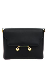 Sac bandoulière Marni noir en veau